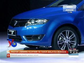 Proton lambang kejayaan 56 tahun Malaysia Merdeka