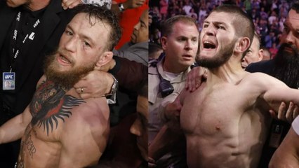 Download Video: UFC 229 : Khabib Nurmagomedov perd son premier round à l'UFC, Conor McGregor prend son premier knockdown