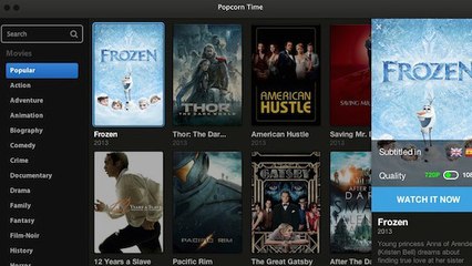 Popcorn Time : quels risques prenez-vous en utilisant ce lecteur de torrent en streaming ?