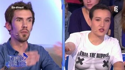 L'émission pour tous : Arnaud Demanche traite les Femen de ''connes''