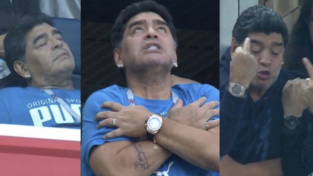 Coupe du Monde 2018 : le festival Diego Maradona pendant Argentine - Nigéria