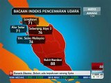 Kualiti udara seluruh negara semakin baik