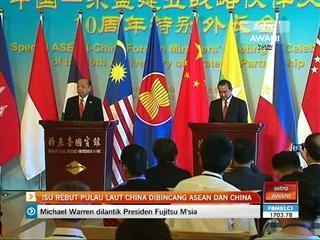 Isu rebut pulau Laut China dibincang ASEAN & China