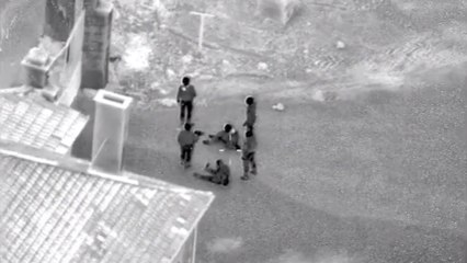 Les gendarmes filment une incroyable poursuite en hélicoptère