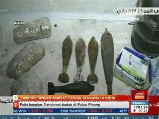 Campur tangan bakal cetus bencana di Syria