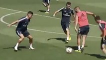 La forme exceptionnelle de Karim Benzema à l'entraînement