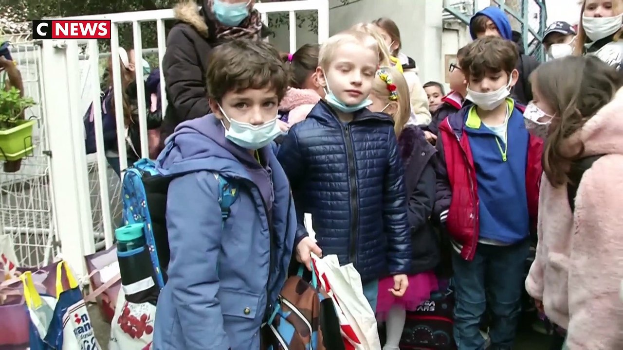 Nice : des enfants ukrainiens sur le banc de l’école