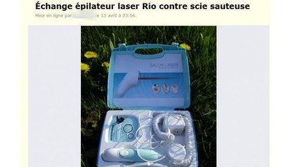Le Bon Coin : Une annonce hilarante pour un épilateur laser