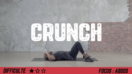 Crunch : exercice pour muscler vos abdominaux