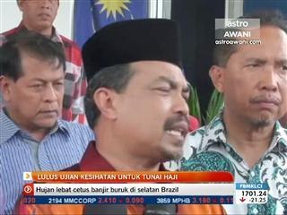 Jemaah dibenar tunai haji jika lulus ujian kesihatan