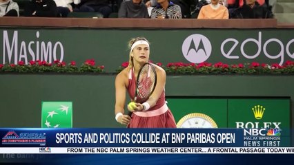 Athletes Unite at BNP Paribas Open, Despite Russian-Ukrainian War