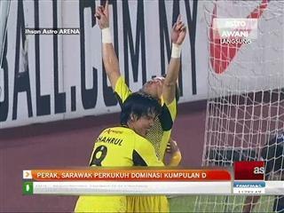 Perak, Sarawak perkukuh dominasi Kumpulan D