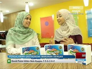 Pengalaman gastronomi makanan dengan Santan Qristal