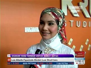 Fida doakan yang terbaik untuk Mamat Sepah