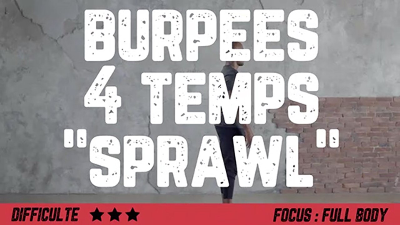 Burpees sprawl : comment réaliser correctement la variante pour se muscler et brûler les calories