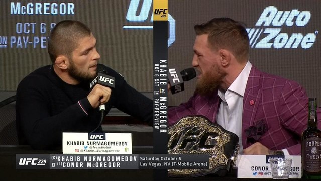 UFC 229 : Conor McGregor provoque Khabib Nurmagomedov et son manager Ali Abdelaziz, explications de ses révélations