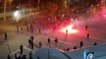 PSG - Etoile Rouge de Belgrade : les images des débordements au Parc des Princes