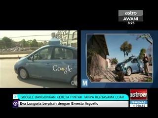 Google bangunkan kereta pintar tanpa kerjasama luar