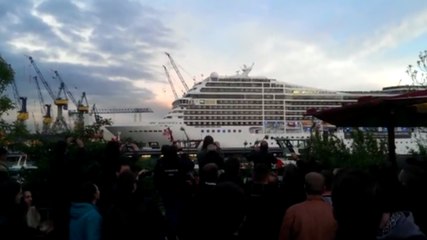 Allemagne : ce bateau de croisière joue ''Seven Nation Army'' avec sa sirène