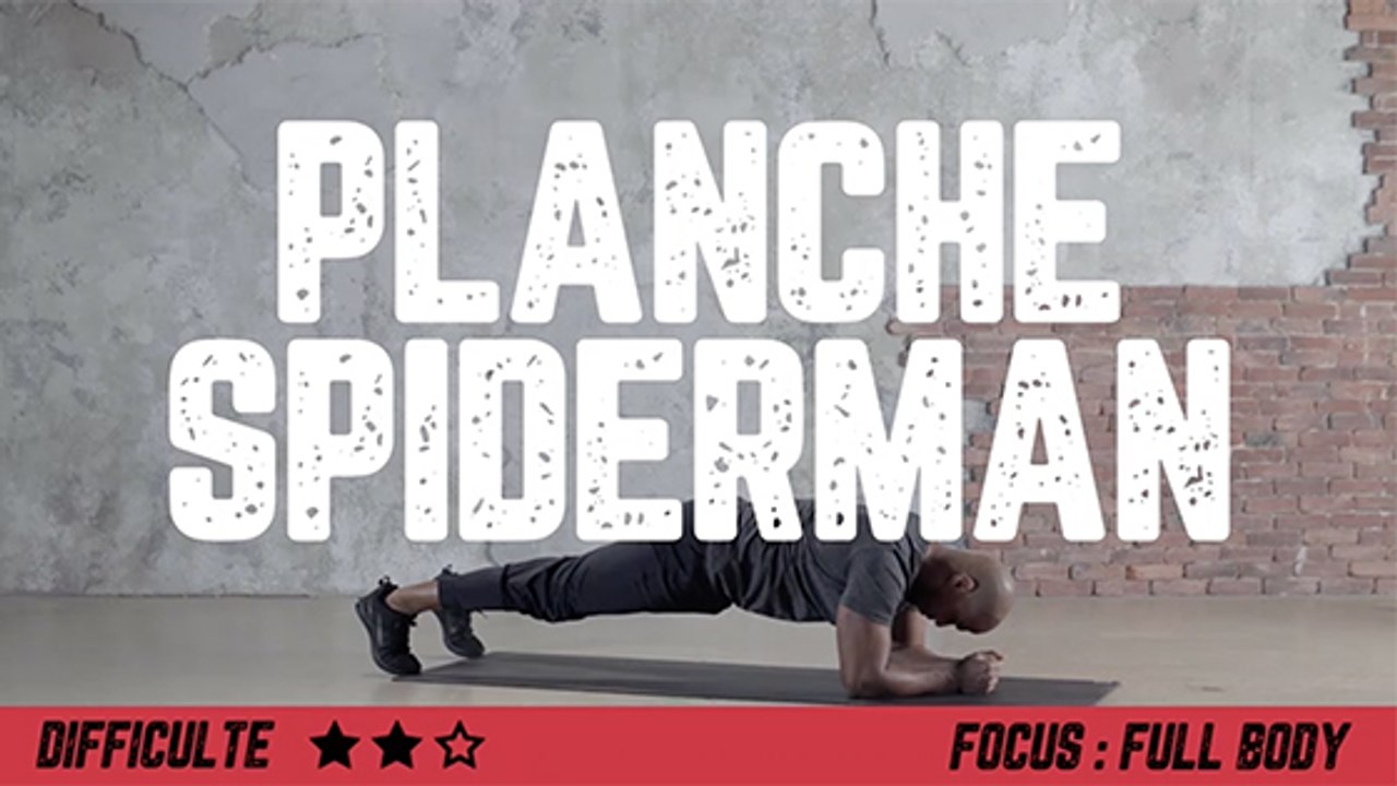 Planche Spiderman : comment bien faire cet exercice de musculation