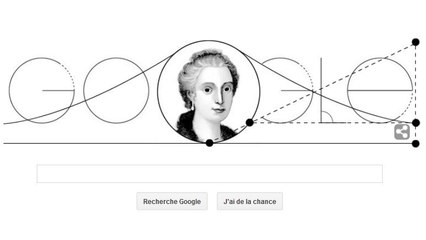 Doodle : Google déroule le tapis rouge à la mathématicienne Maria Gaetana Agnesi