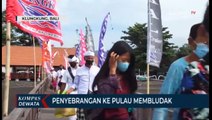 Tak Wajib Rapid Test, Penyebrangan ke Pulau Nusa Penida Membludak