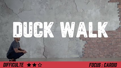 Comment faire le duck walk : tous les exercices à suivre