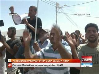 AS bimbang dakwaan Syria guna senjata kimia