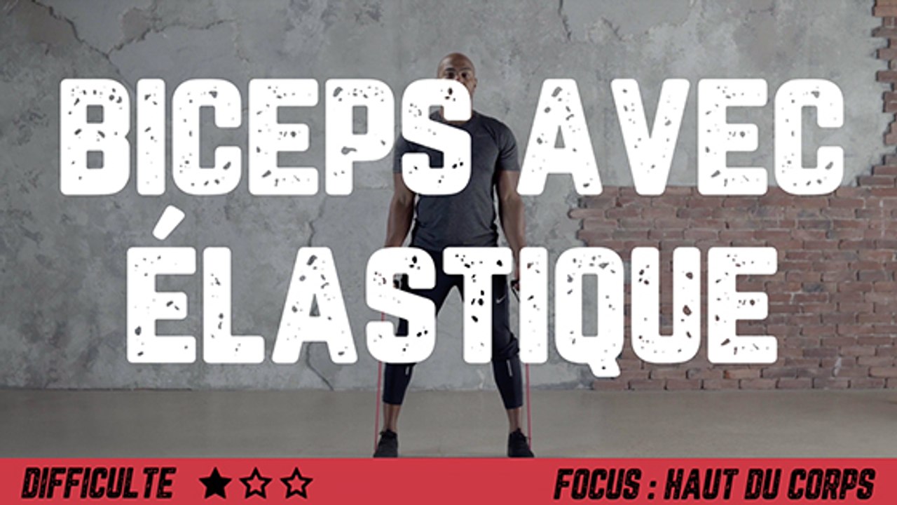 Exercice Biceps : les 3 meilleurs exercices avec un élastique