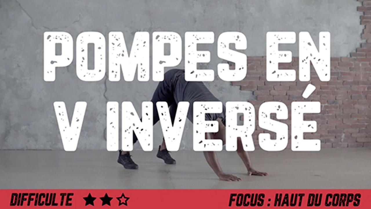 Pompes en V inversé : comment faire l'exercice...