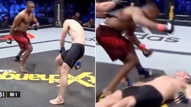 MMA : Le KO de l'année en spinning back elbow de la part de Mzwandile Hlongwa