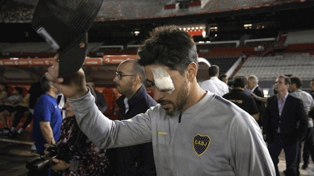 Les images des altercations qui ont reporté le match entre Boca Juniors et River Plate
