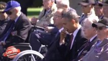 D-Day : Le chewing-gum de Barack Obama agace les internautes