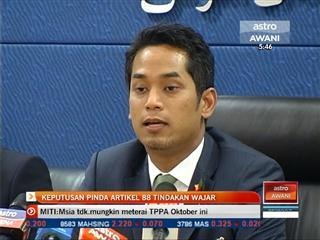 Keputusan untuk pinda Artikel 88 wajar