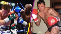 Boxe : Floyd Mayweather se lâche sur Canelo Alvarez et Oscar De La Hoya