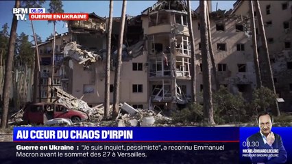 Au cœur du chaos à Irpin, une ville défigurée par la guerre en banlieue de Kiev