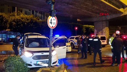 Polisten kaçan hafif ticari araç bakın nasıl yakalandı: O anlar kamerada