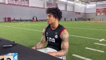 Ohio State Wide Receiver Kamryn Babb Discusses Spring Practice