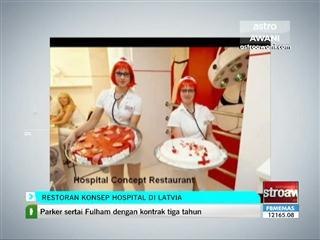 Restoran konsep hospital di Latvia