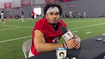 Ohio State Wide Receiver Emeka Egbuka Discusses Spring Practice