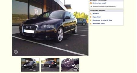 Le Bon Coin : Une audi A3 pour les ''mecs virils''