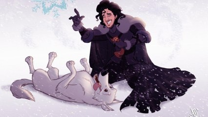 Game of Thrones saison 4 : les personnages redessinés version Disney