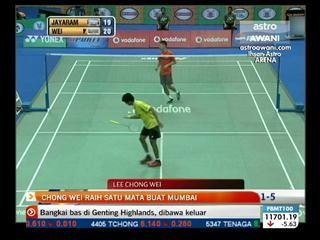 Lee Chong Wei raih satu mata buat Mumbai