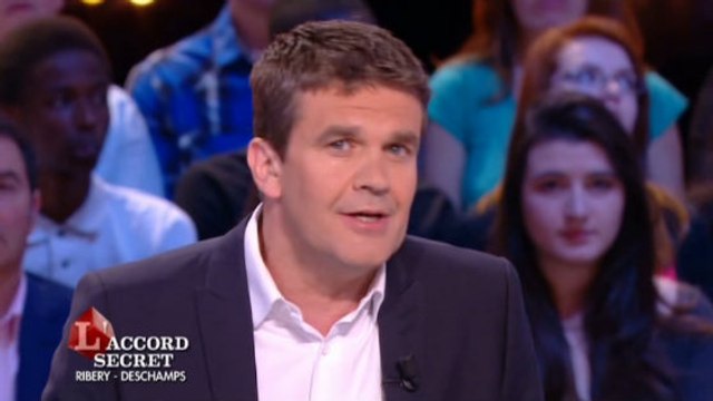 Le Grand Journal: Hervé Mathoux annonce que Franck Ribéry n'ira pas au Mondial s'il ne joue pas dimanche