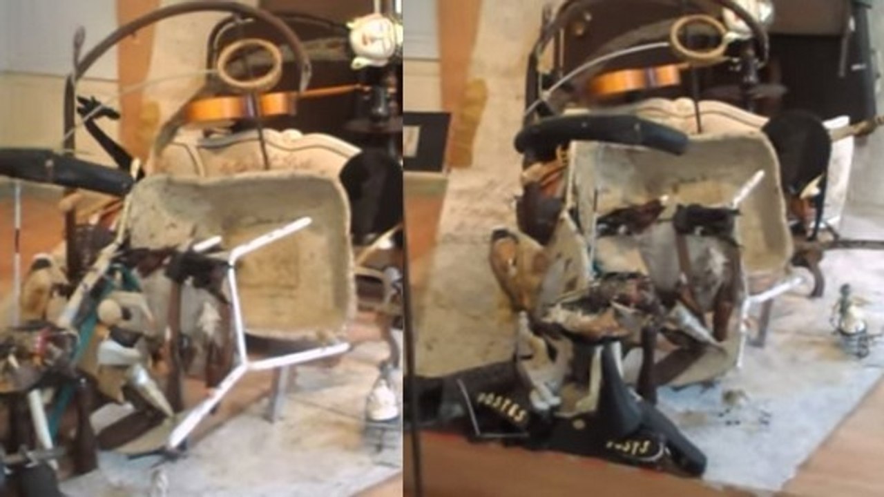 Cette sculpture va se transformer en quelque chose d'incroyable !