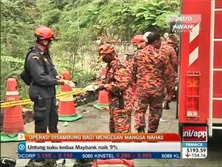 Operasi disambung bagi mengesan mangsa nahas