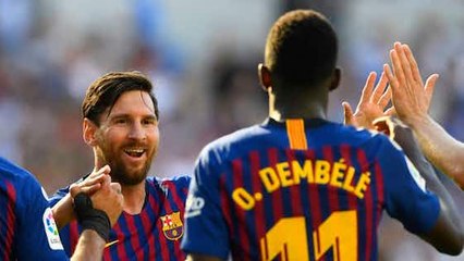 FC Barcelone : le beau message de Lionel Messi pour Ousmane Dembélé