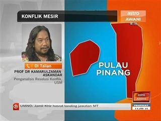 Konflik Mesir: Penganalisis Resolusi Konflik USM