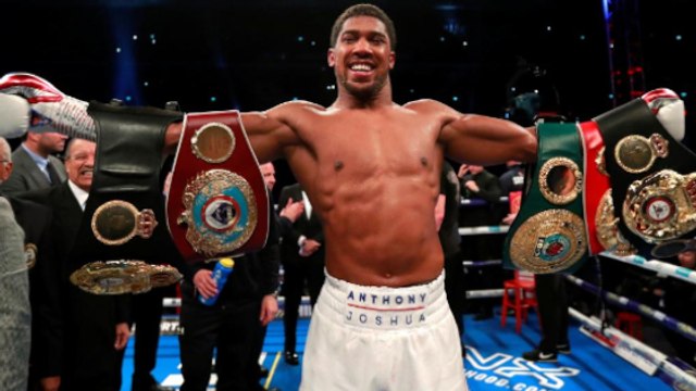 Boxe : Anthony Joshua estime être au-dessus de tous ses homologues poids lourds