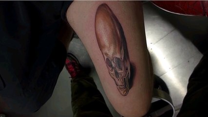 Un impressionnant tatouage réalisé en 3D